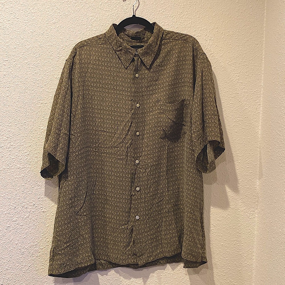 90s SILK Claiborne‎ button up